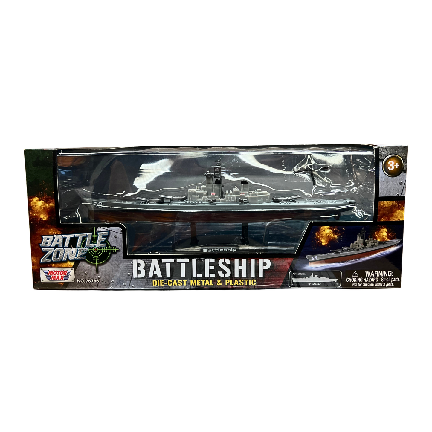 Battlezone Battleship 9"
