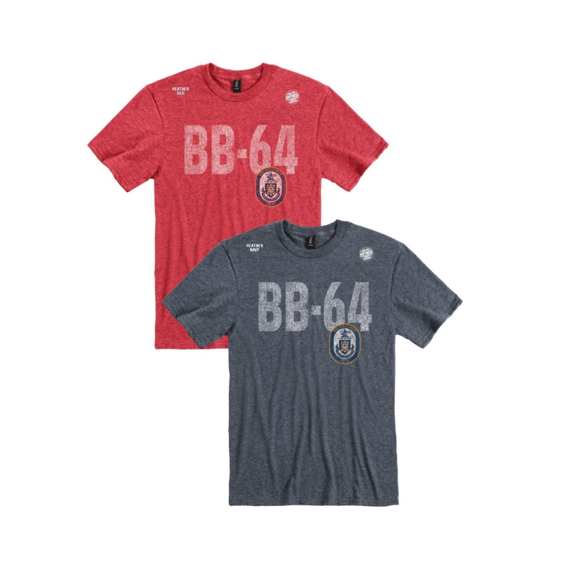 USS WI BB64 Tshirt