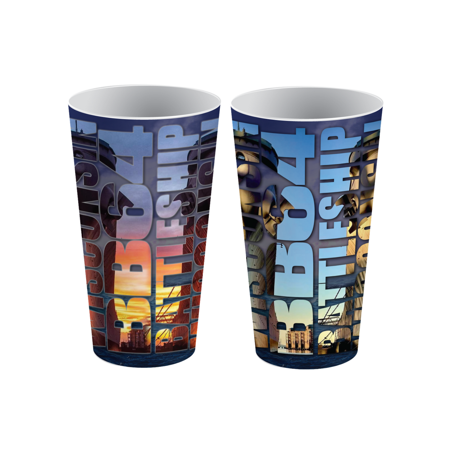 USS WI Lenticular Cup