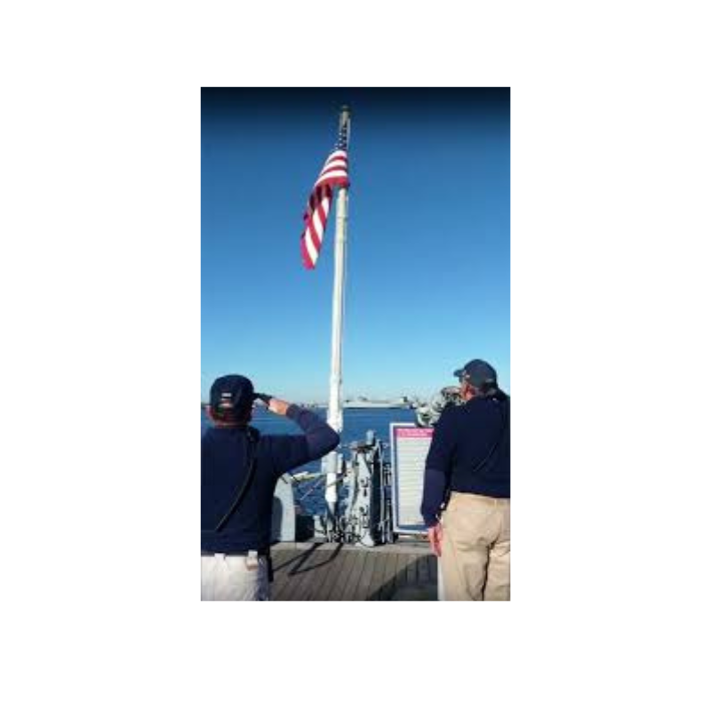 American Flag/Case/Certificate