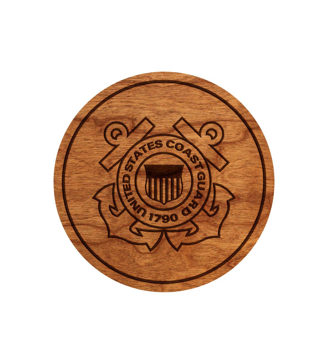 Military Wood Coaster Collection