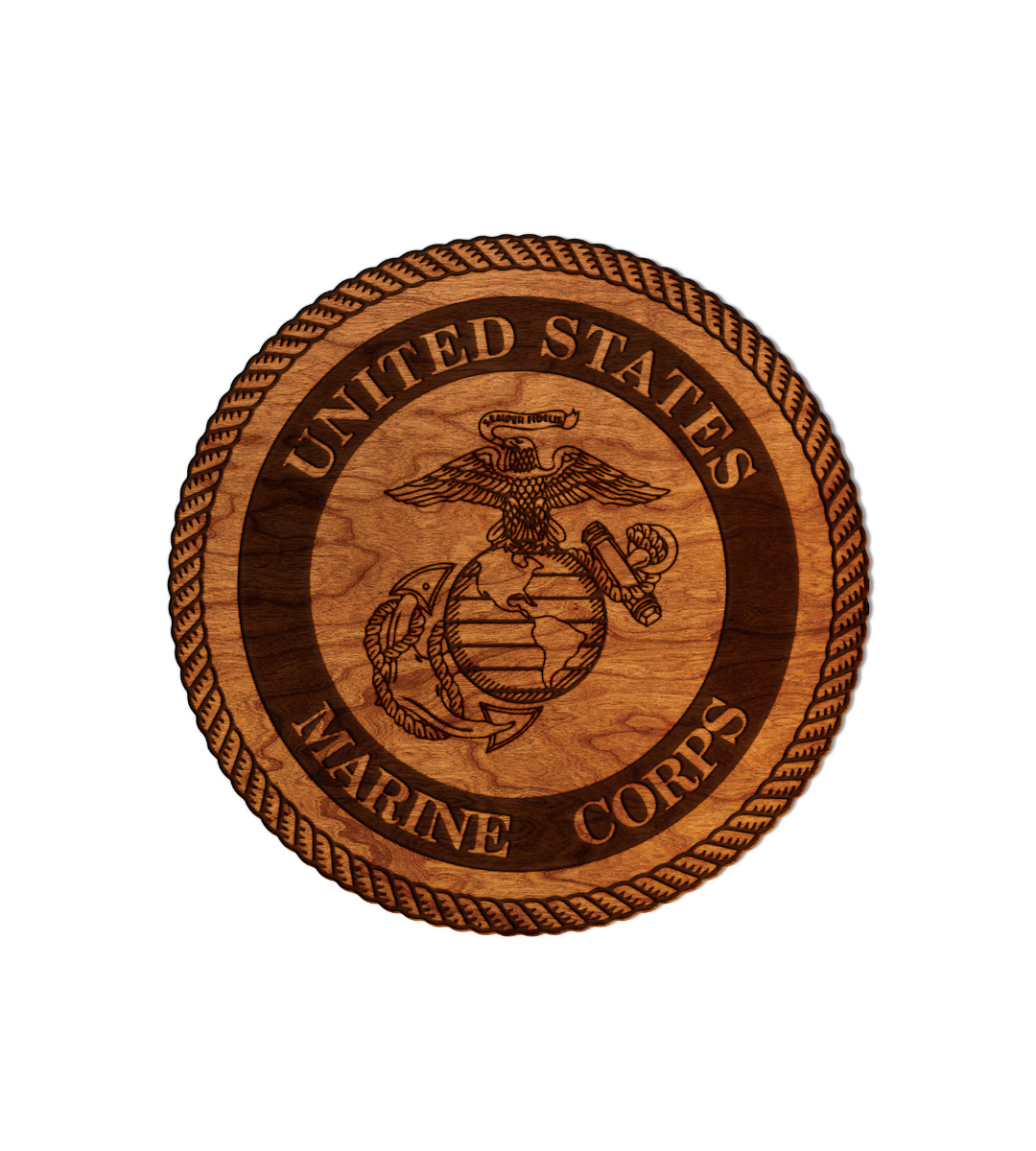 Military Wood Coaster Collection