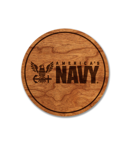 Military Wood Coaster Collection