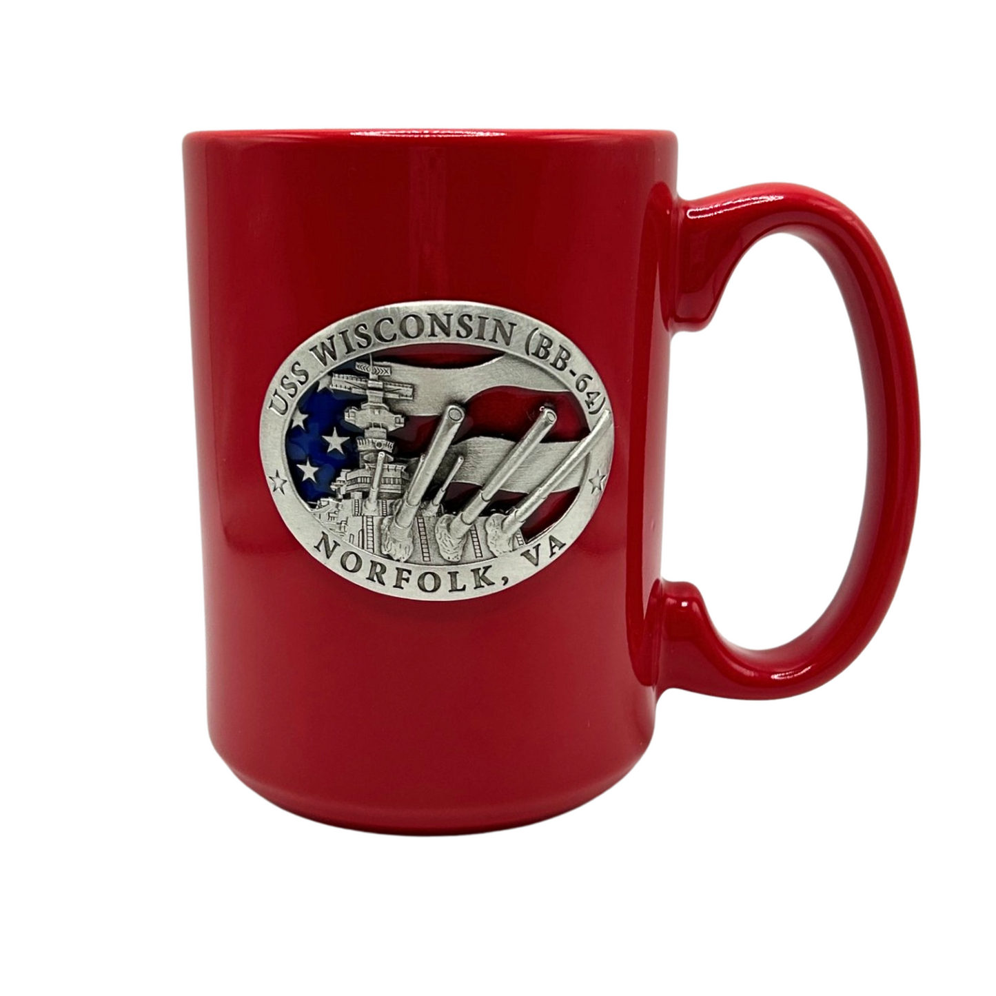 USS WI Medallion Mug