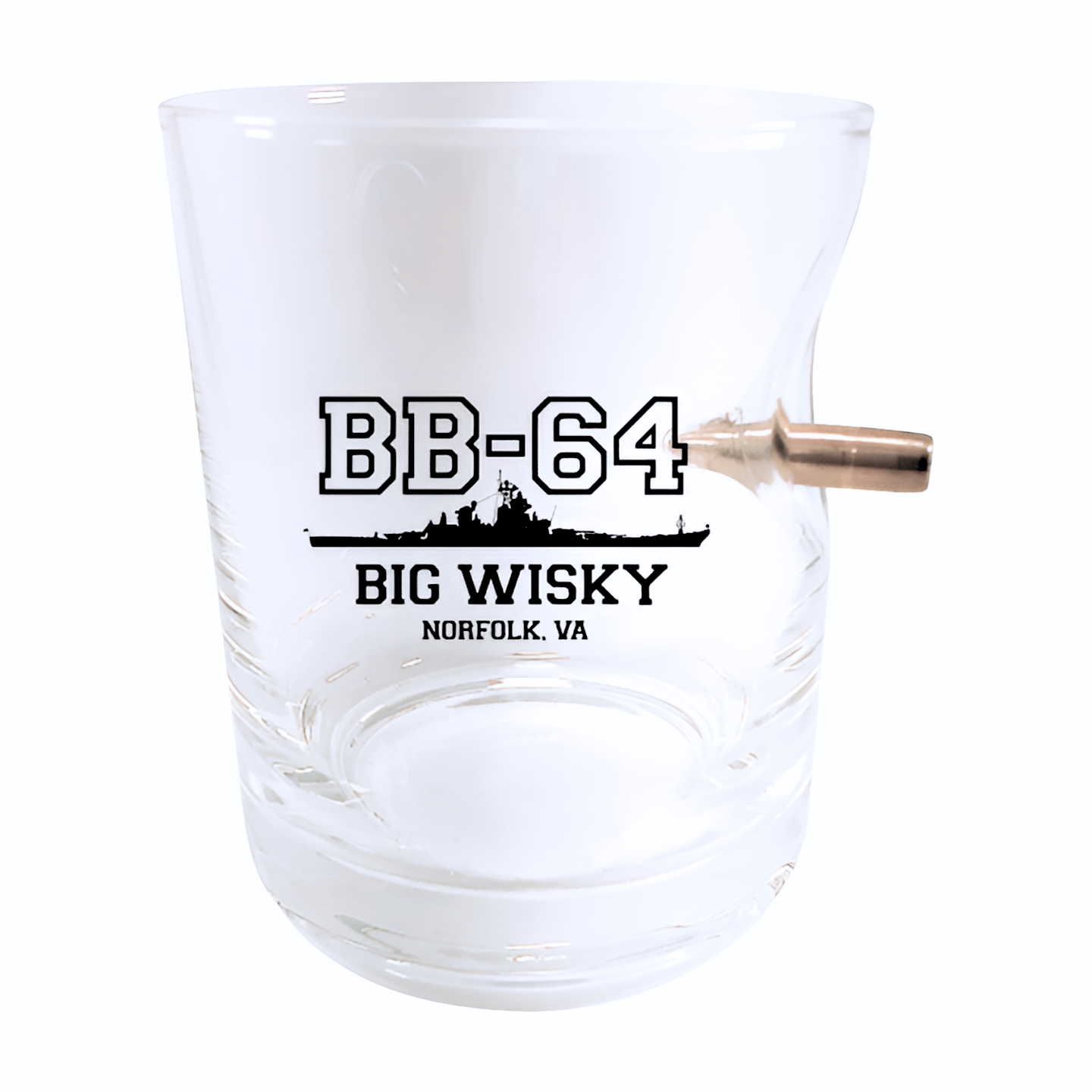Big Wisky Bullet Glass