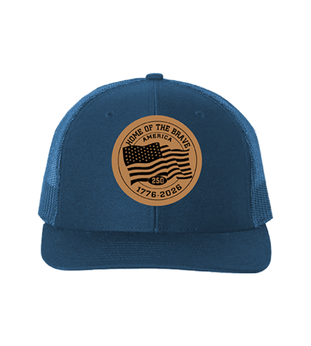 250 Leather Patch Hat