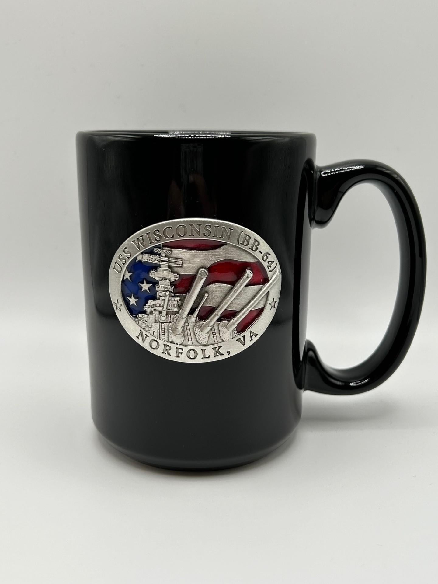 USS WI Medallion Mug Asst