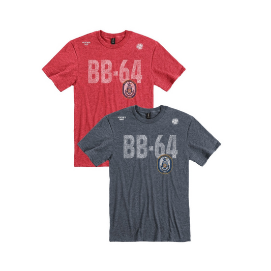 USS WI BB64 Tee