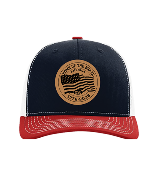 250 Leather Patch Hat