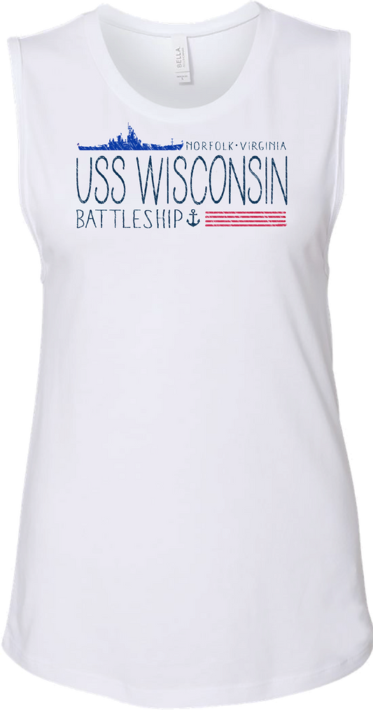 USS WI Gelato Ladies Tank