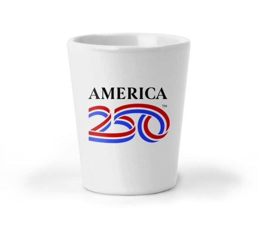 USA 250 Shot Glass