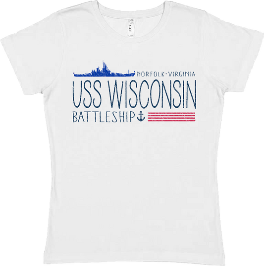 USS WI Gelato Ladies Tee