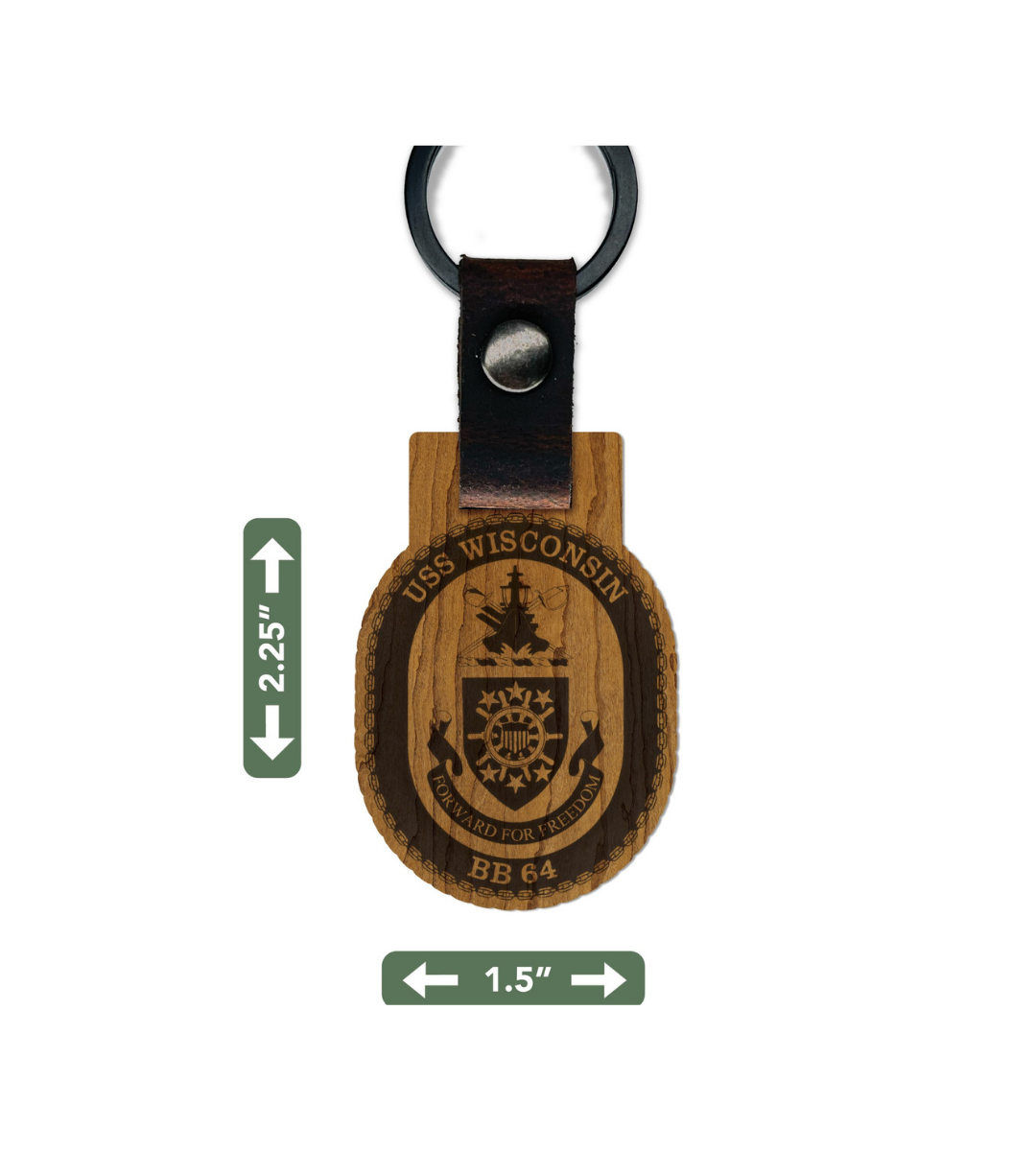 Wood Keychain