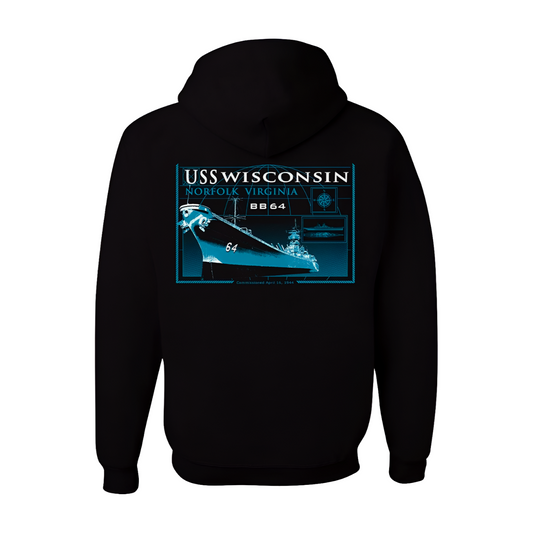 USS WI Blueprint Hoodie