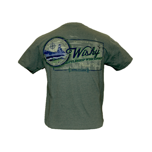 USS WI Wisky Tee