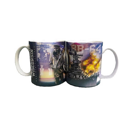 USS WI Collage Mug