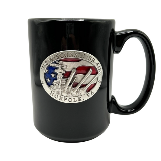 USS WI Medallion Mug