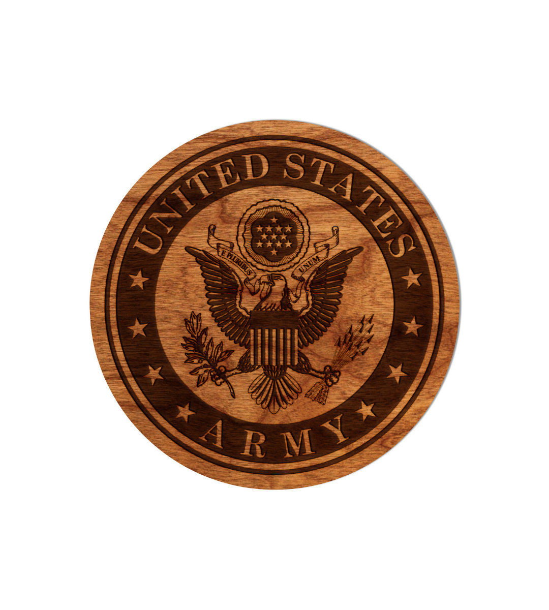 Military Wood Coaster Collection